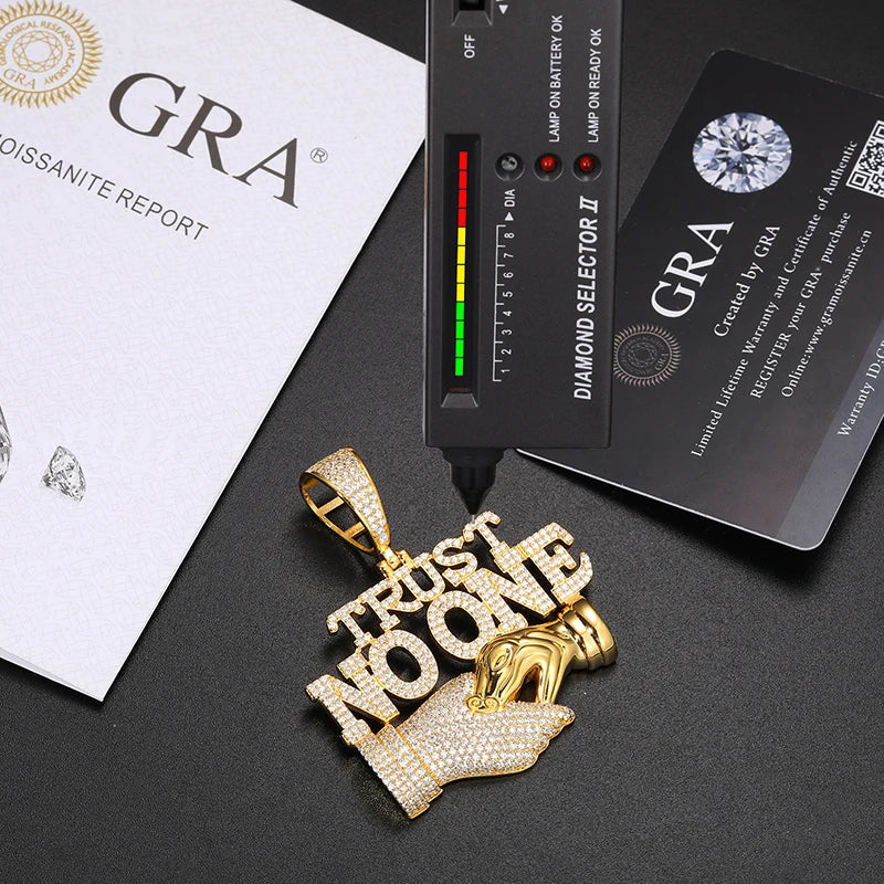 Trust No One Pendant