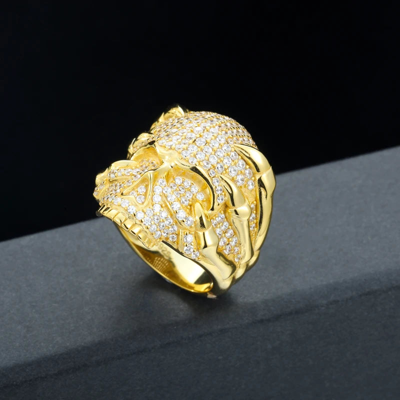 Skull & Claws Ring