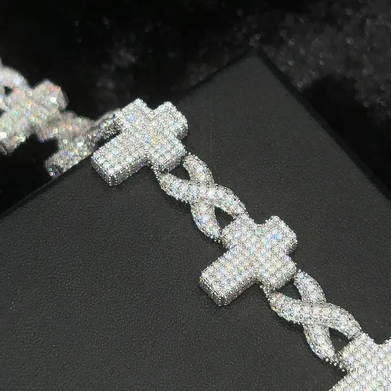 Infinite Cross Bracelet