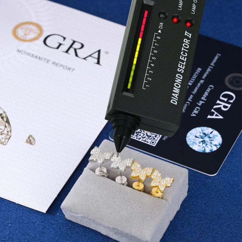 Butterfly Stud Earrings