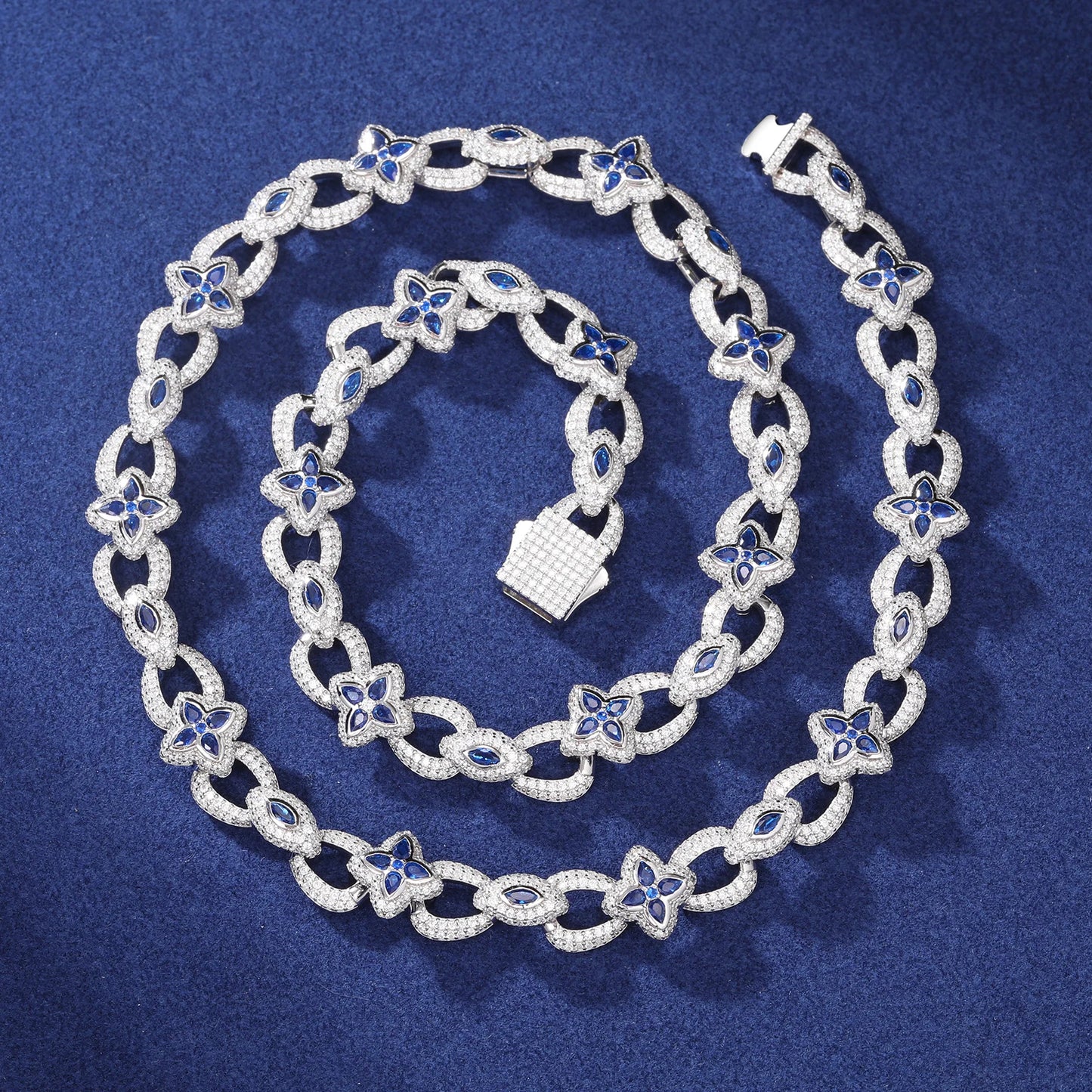 10.5mm - Flower Eye Link Chain