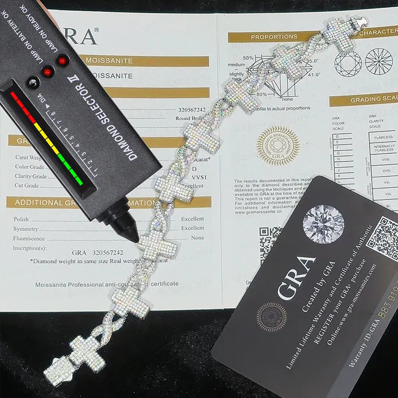 Infinite Cross Bracelet