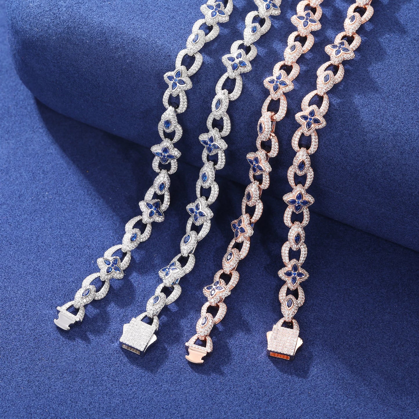 10.5mm - Flower Eye Link Chain