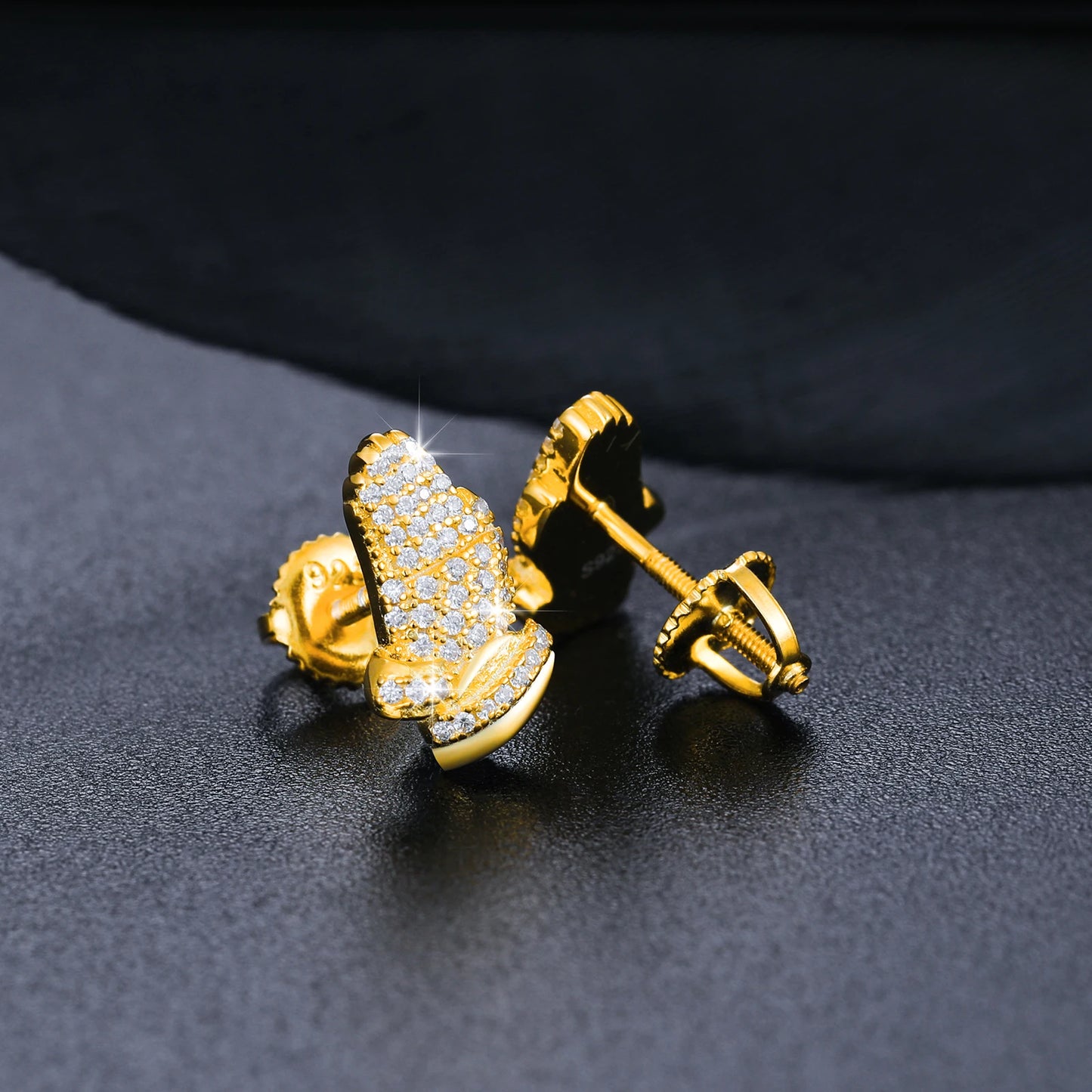 Prayer Hands Stud Earrings