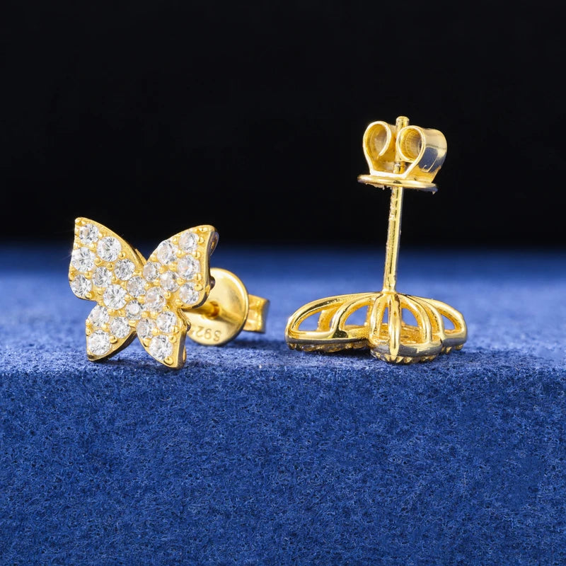Butterfly Stud Earrings