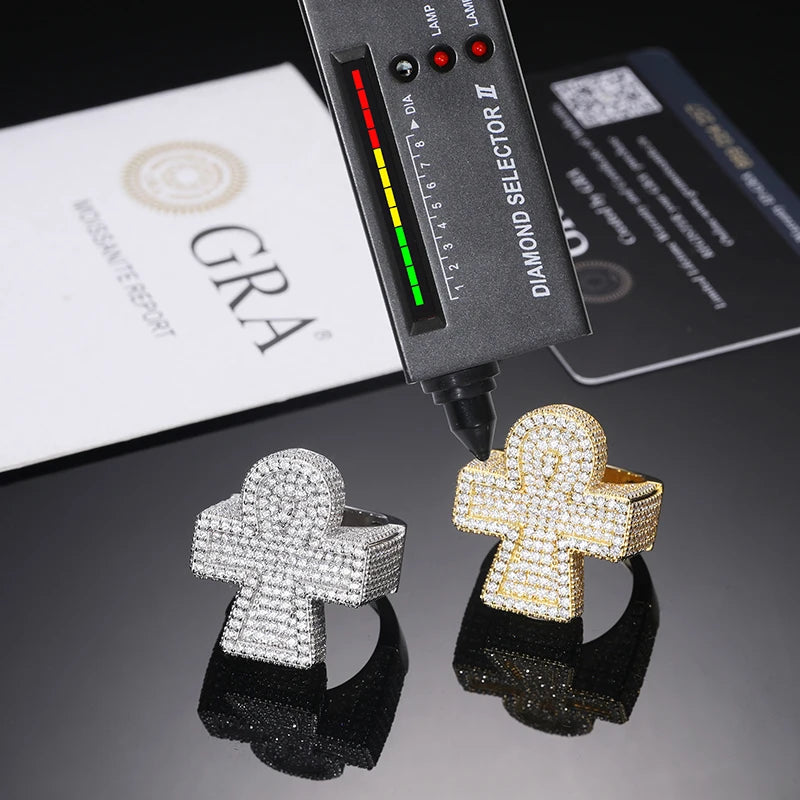 Ankh Cross Key Of Life Ring