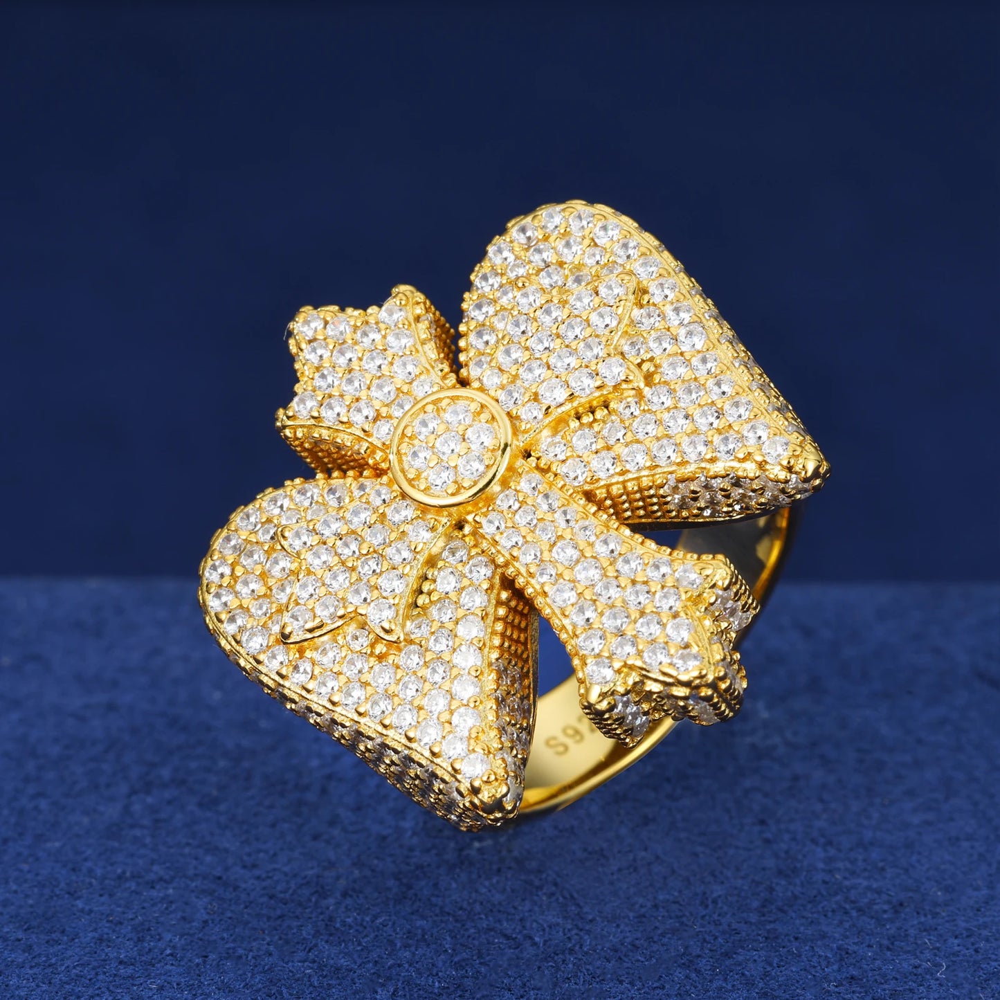 Winged Cross Ring