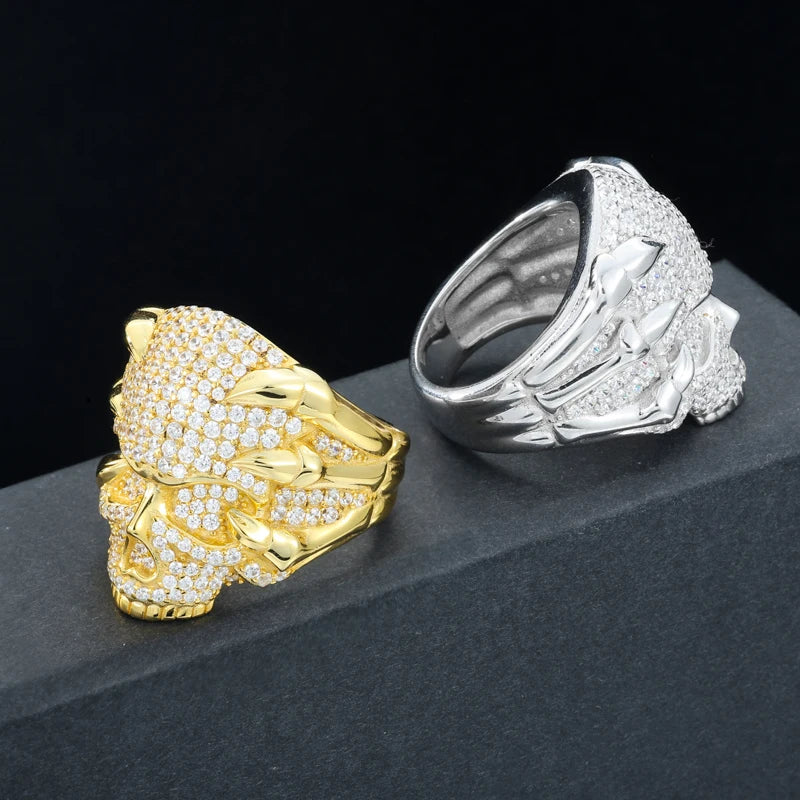 Skull & Claws Ring