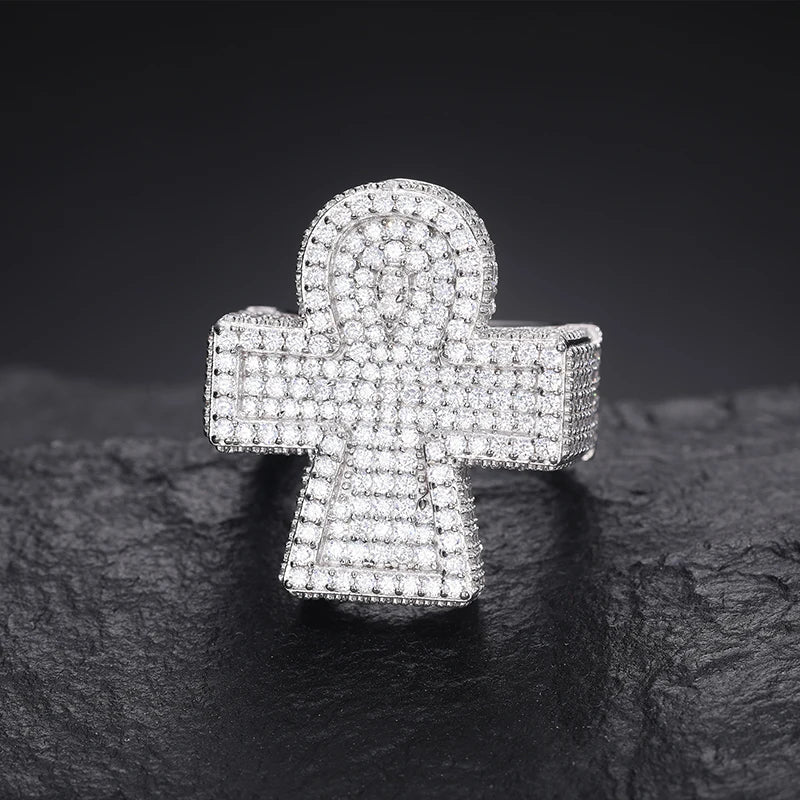 Ankh Cross Key Of Life Ring