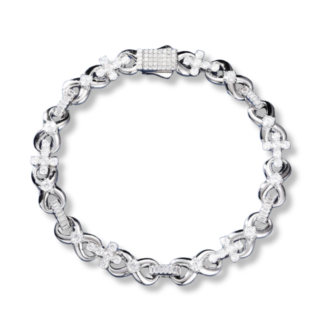 Infinity cross Bracelet