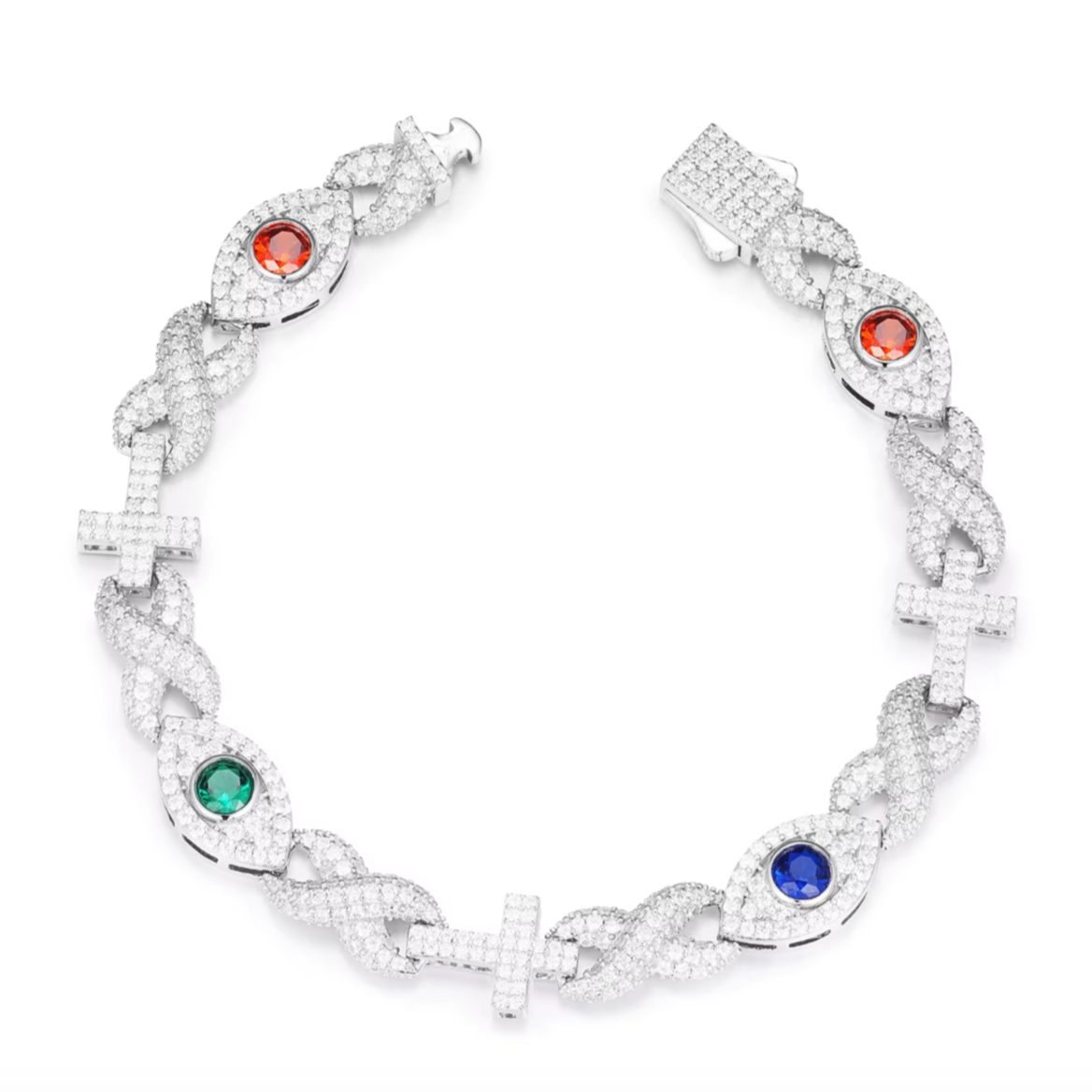 Infinity Evil Eye Bracelet