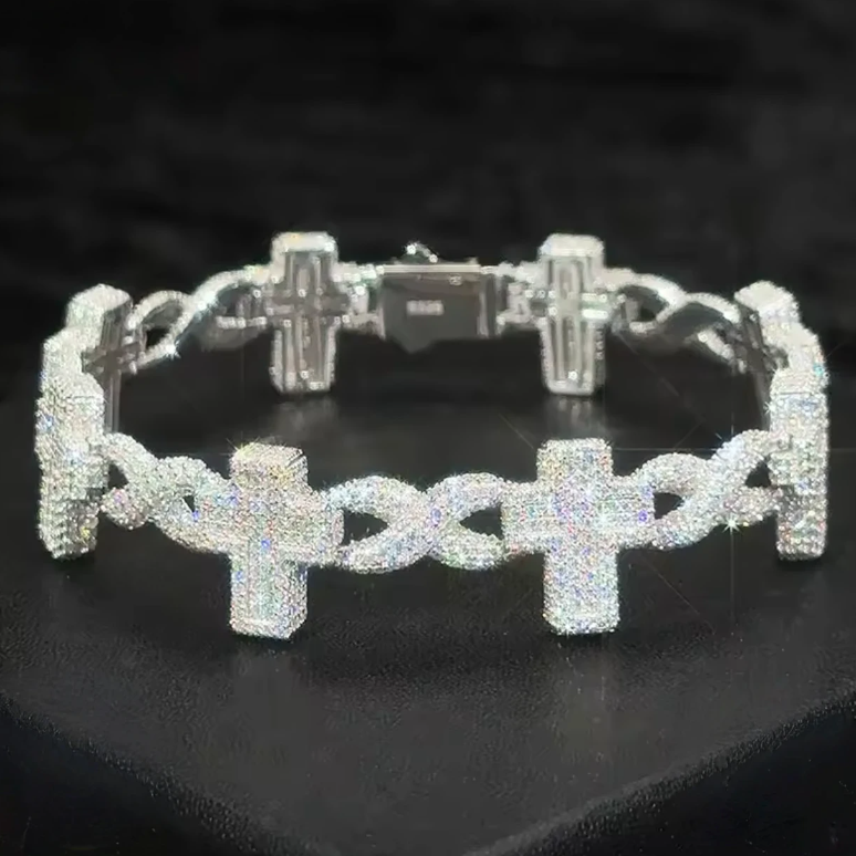 Infinite Cross Bracelet