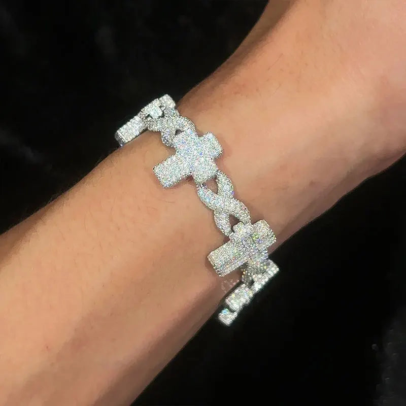 Infinite Cross Bracelet