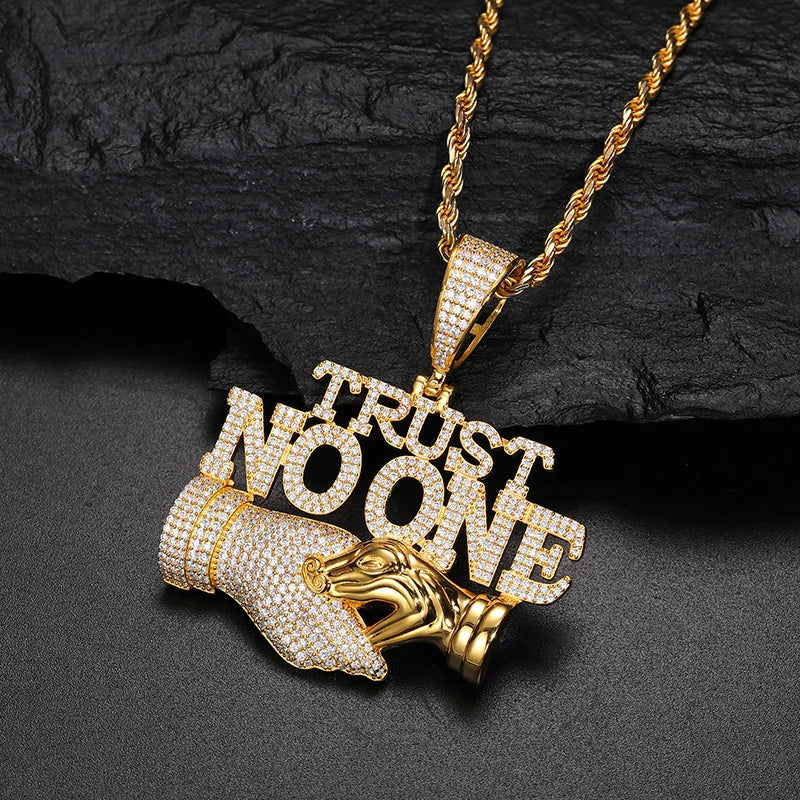 Trust No One Pendant