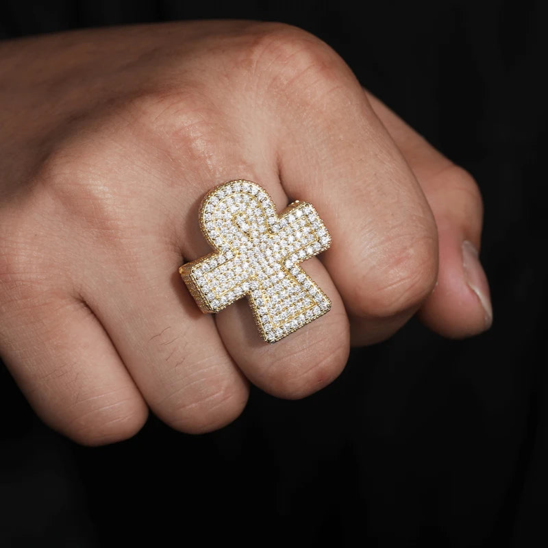 Ankh Cross Key Of Life Ring