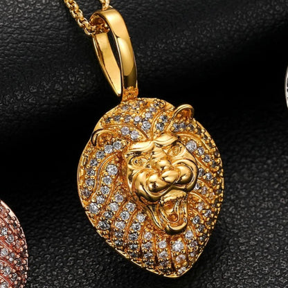 Lion Head Pendant