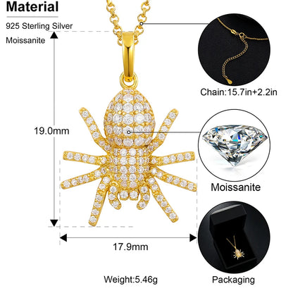 Micro Spider Pendant