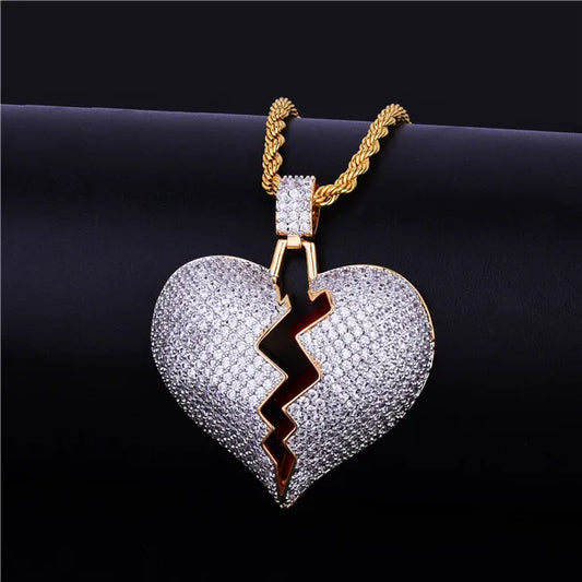Broken Heart Pendant