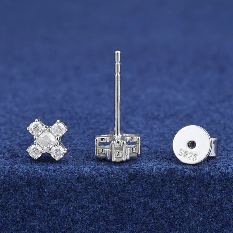 X Cross Stud Earrings