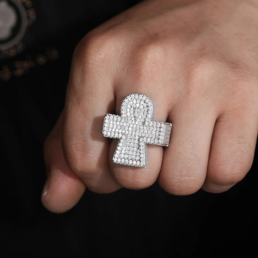 Ankh Cross Key Of Life Ring