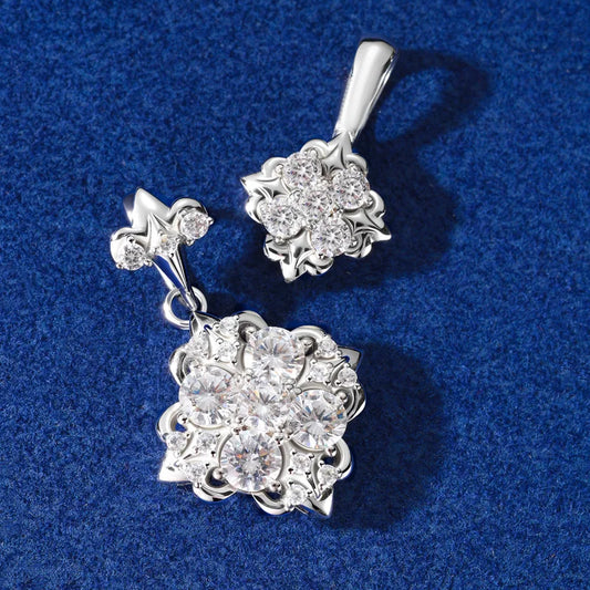 Twin Iris Pendant