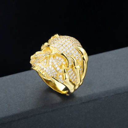 Skull & Claws Ring