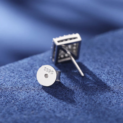 Lucky Square Stud Earrings