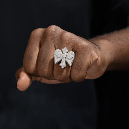 Winged Cross Ring