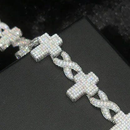 Infinite Cross Bracelet