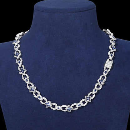 10.5mm - Flower Eye Link Chain