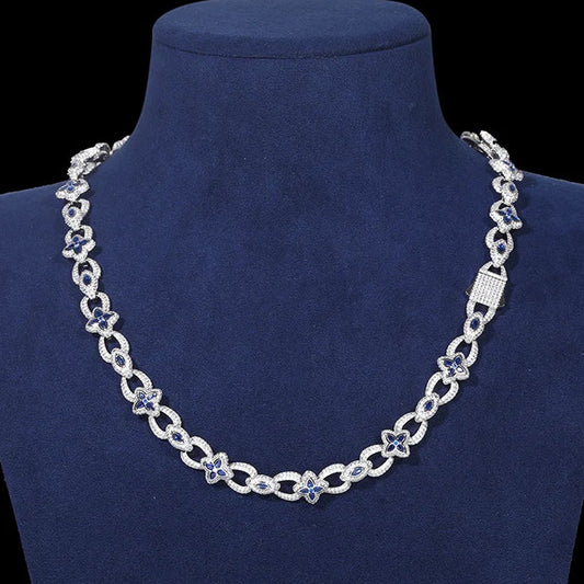 10.5mm - Flower Eye Link Chain