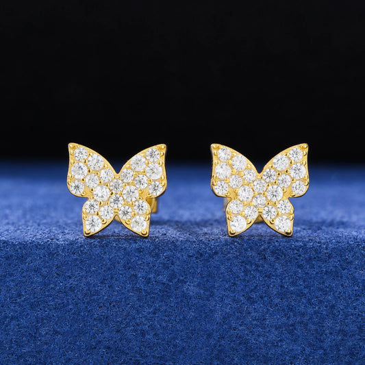 Butterfly Stud Earrings