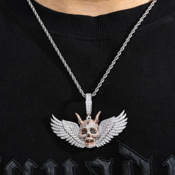 Winged Demon Pendant