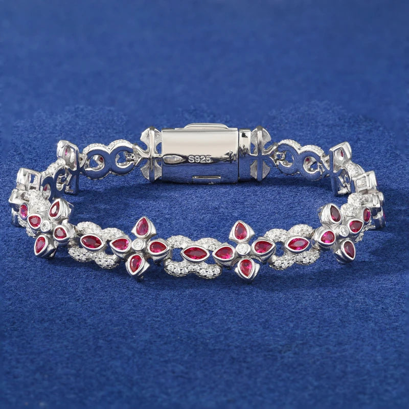 Infinity Cross Flower Bracelet