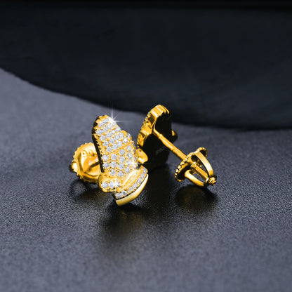 Prayer Hands Stud Earrings