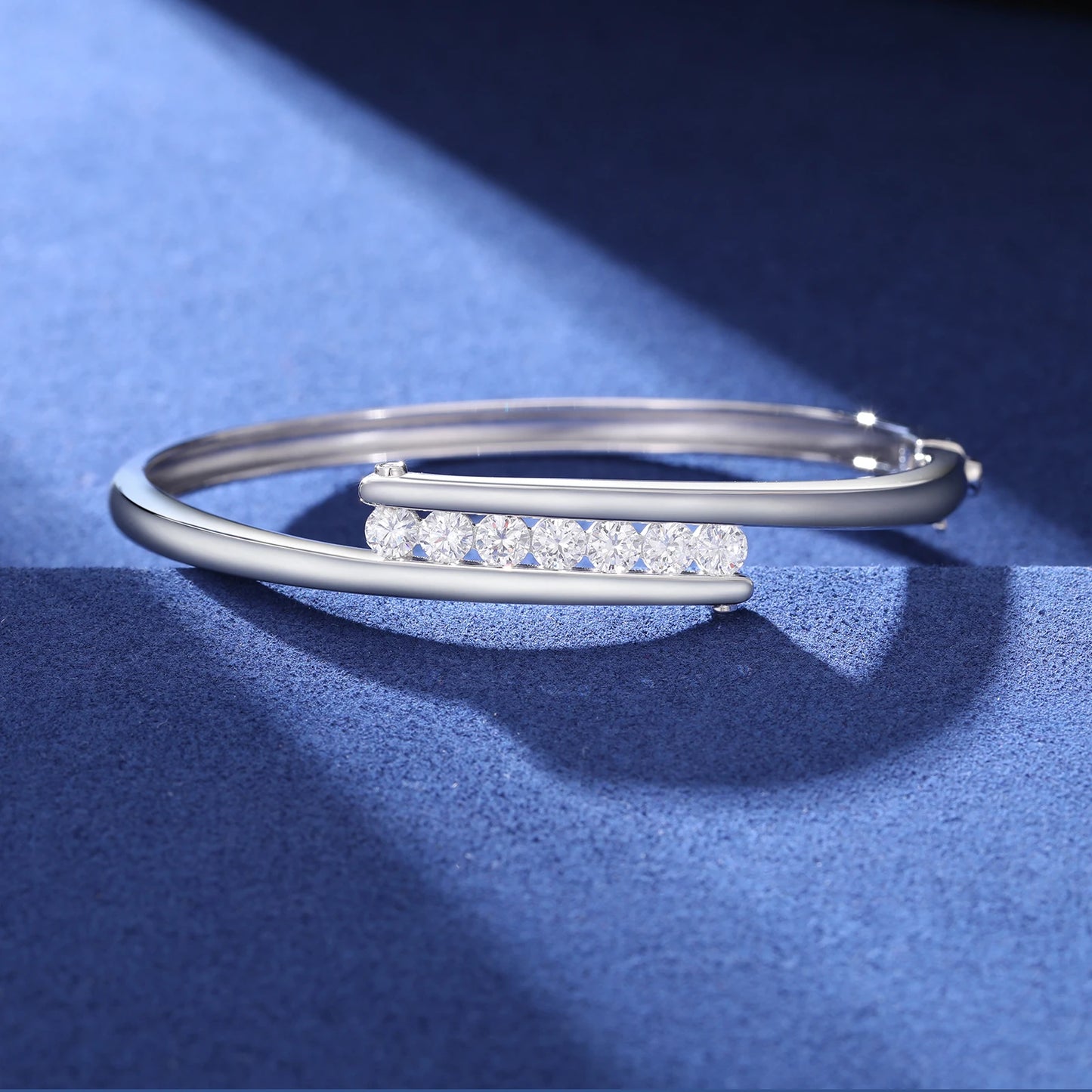 7 Stone Elegant Bangle