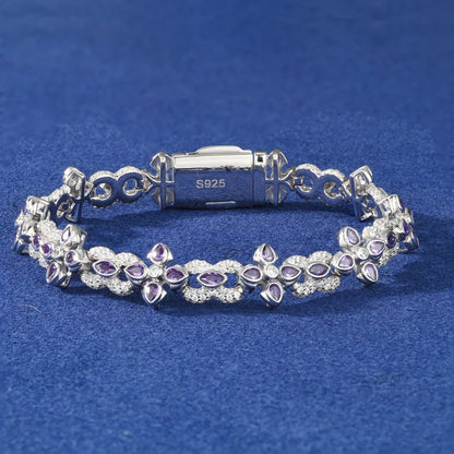 Infinity Cross Flower Bracelet