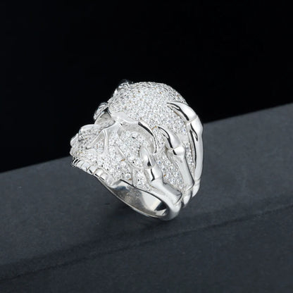 Skull & Claws Ring