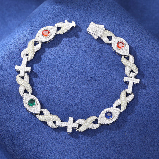 Infinity Evil Eye Bracelet