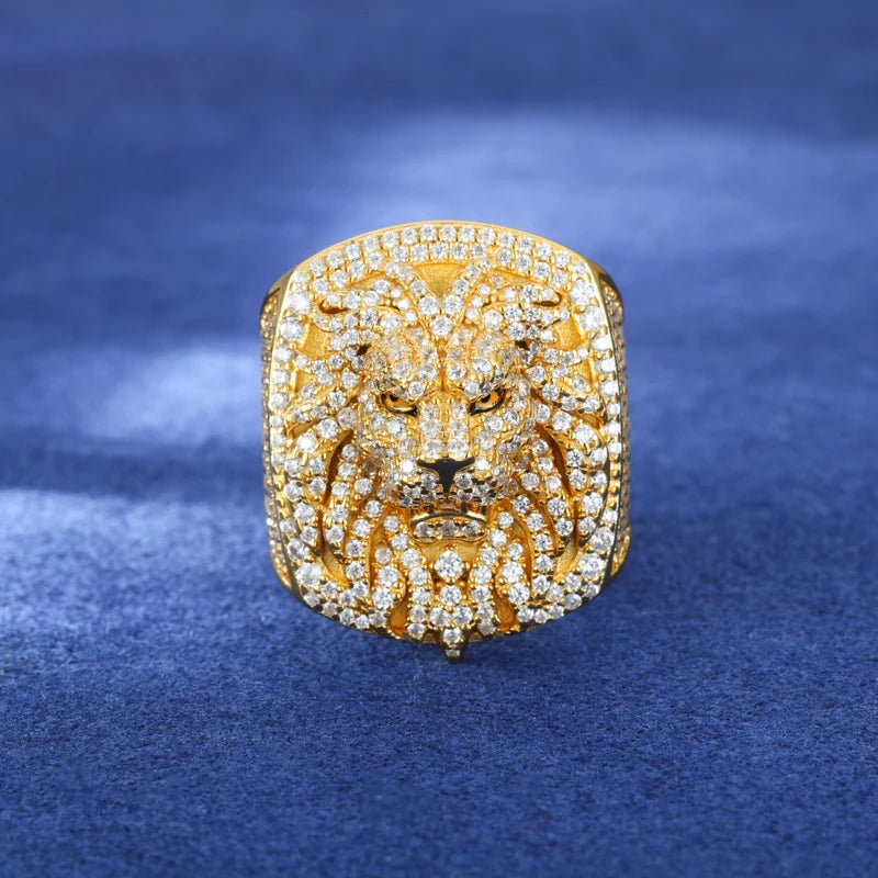 Lions Head Ring