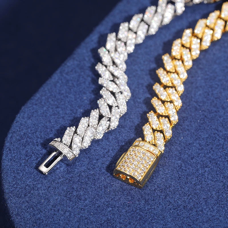 Cross Cuban Link Bracelet