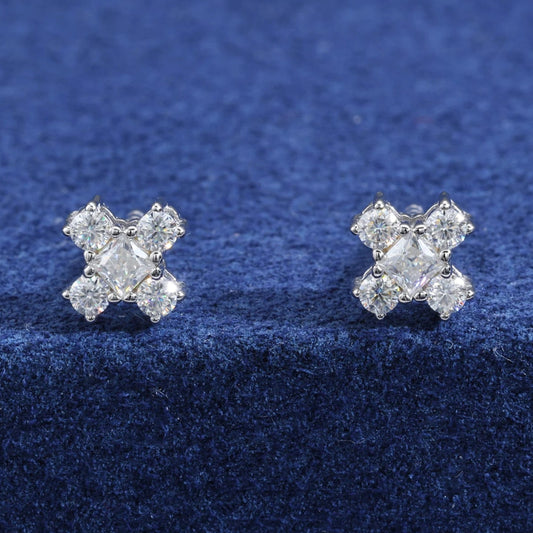 X Cross Stud Earrings