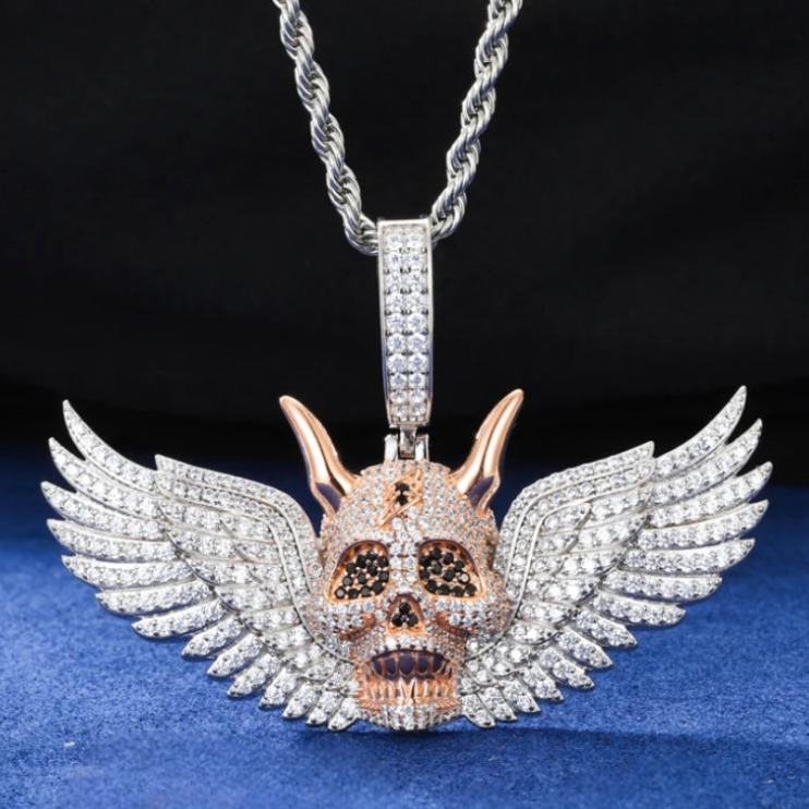 Winged Demon Pendant