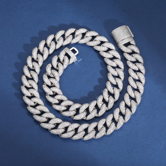 16mm - Bubble Cuban Link Chain