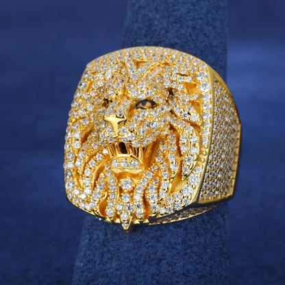 Lions Head Ring