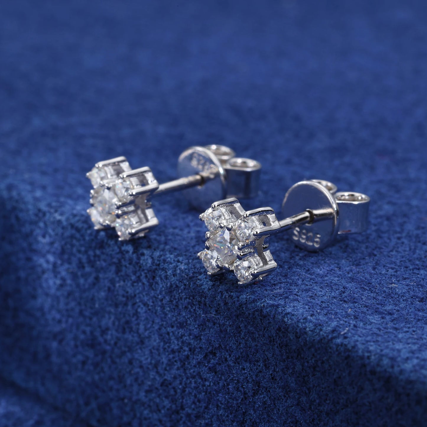 X Cross Stud Earrings